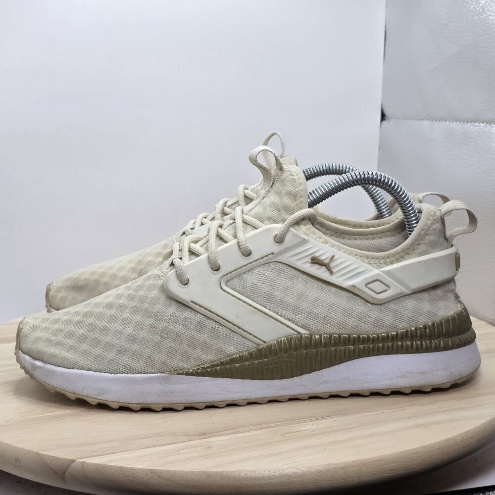Puma Size 9- Women’s Puma Racer‎ Next Excel Core Cream/Gold